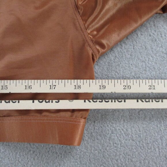 SKIMS Arm Shaper Top Womens 4X Brown Barely There Open Bust Top Plus NWOT - Picture 6 of 8